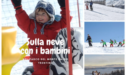 In settimana bianca con i bambini sul Monte Baldo in Vallagarina